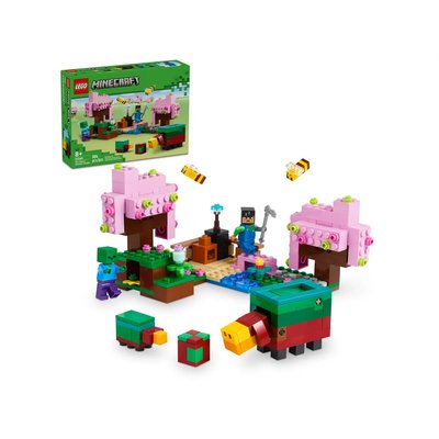 Minecraft Le jardin des cerisiers en fleurs LEGO