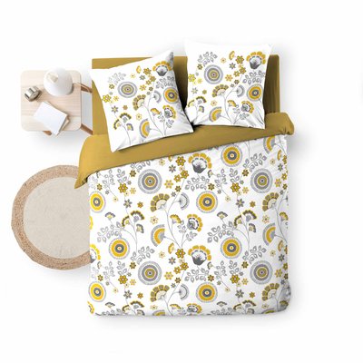 Housse de couette + 2 taies Gaze de coton Collection Garance DOUCEUR D'INTÉRIEUR