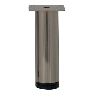 Pied Métal Cylindrique Acier H200 Mm X D60 Mm EVOLUDIS