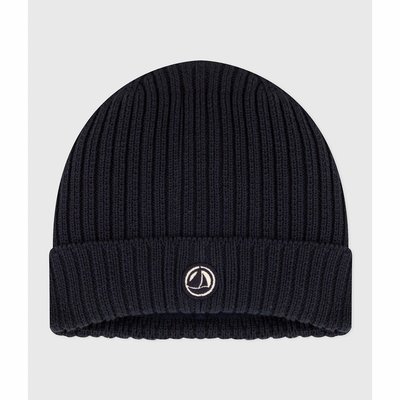 Gorro em tricot, forro em polar PETIT BATEAU