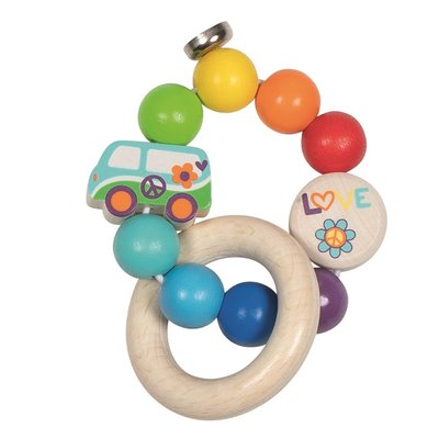 Hochet en bois van arc-en-ciel GOKI