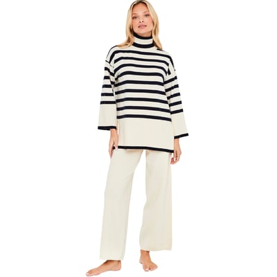 Pyjama pantalon évasé top manches longues Graphic City SELMARK