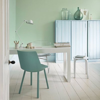 Water Based Eggshell Paint Fountain Green SANDERSON