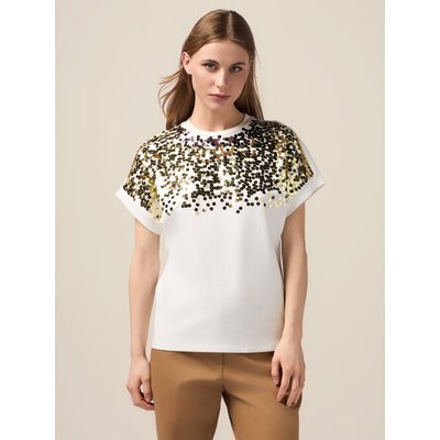 T-shirt en jersey de coton OLTRE