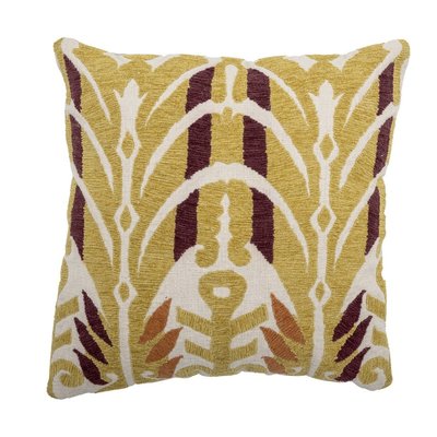 Coussin décoratif salon motif brodé  NEWBURY BLOOMINGVILLE