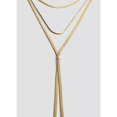 Collier long combiné MANGO
