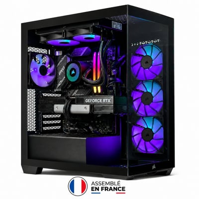 PC Gamer 3500X - AMD Ryzen 7 5700X - NVIDIA GeForce RTX 5060 - 16 Go RAM DDR4 - SSD 1 To - W11Pro CORSAIR