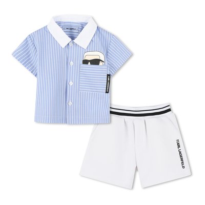 Ensemble chemise et short KARL LAGERFELD KIDS