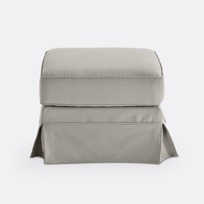 Polsterhocker Adelia, Baumwolle, Premium-Komfort LA REDOUTE INTERIEURS