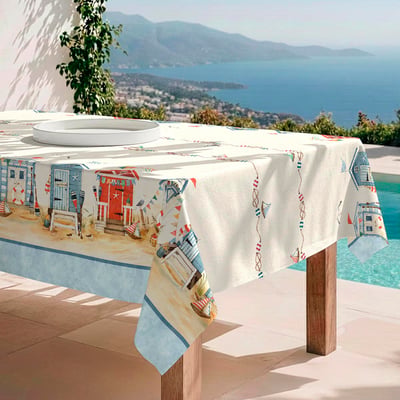 Nappe anti-taches Asueto - 100% coton - NAF NAF HOME