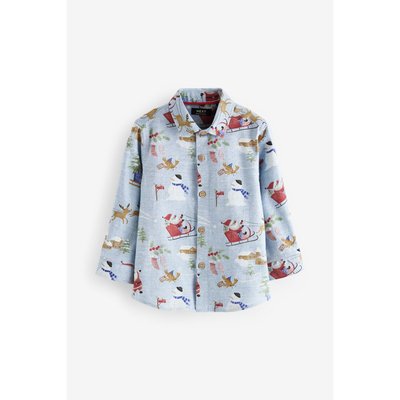 Chemisier motif noel femme best sale