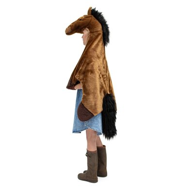 Cape peluche CHEVAL WILD AND SOFT