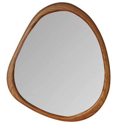 Miroir mural en bois 44x2x48cm WADIGA