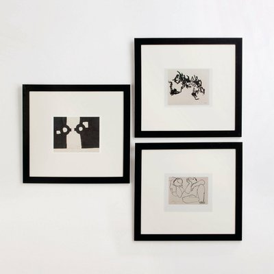 Tableaux minimalistes en métal (lot de 3) RECOLLECTION