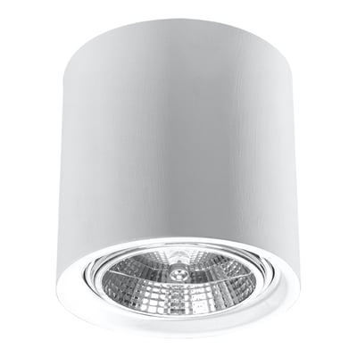Plafonnier Céramique Blanc GU10/ES111 1 Kalu EDEN