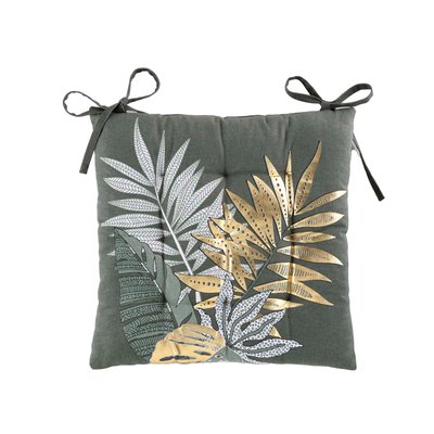 Assise de chaise matelassée Tropical gold DOUCEUR D'INTÉRIEUR