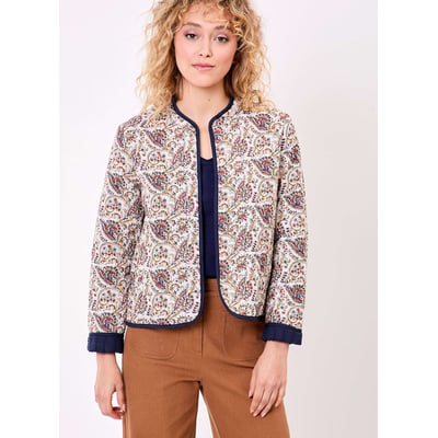 Veste matelassée réversible coton bio ANETE LA FIANCÉE