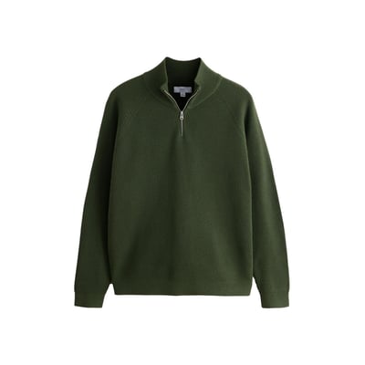 Pull standard texturé à col zippé essential NEXT
