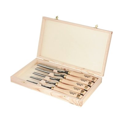 Coffret 5 Ciseaux De Sculpteur Acier Chrome Vanadium ESSENTIELS DU BHV