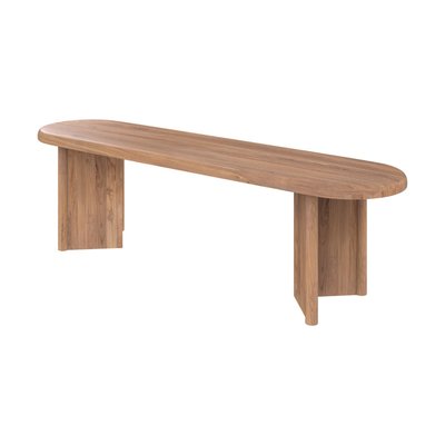 Banc 3 places en bois de teck recyclé 160 cm - BANA RENDEZ-VOUS DÉCO