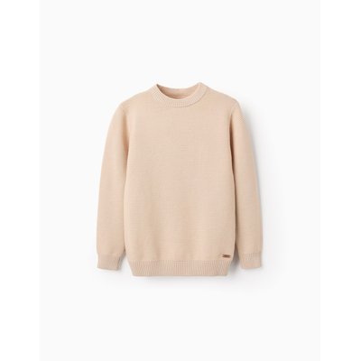 Pull en Maille avec Texture en Coton ZIPPY