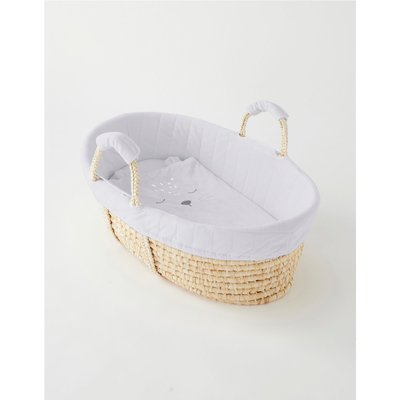 Couffin Babou & Kendi en Veloudoux naturel gris NOUKIE'S