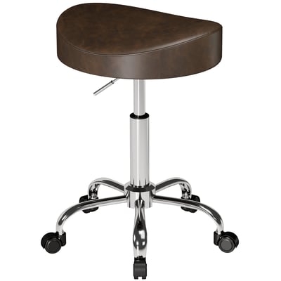 Tabouret de salon PU (65 % polyuréthane HOMCOM