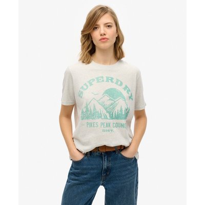 T-shirt monochrome décontracté Lo-Fi Outdoor SUPERDRY