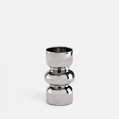 Vase en verre métallisé, hauteur 18,2 cm, ORLYA LA REDOUTE INTERIEURS