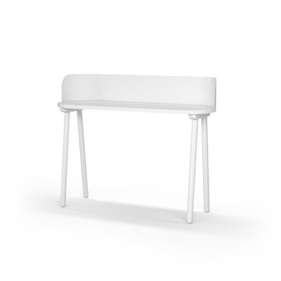 Bureau en mélamine et hêtre cérusée, Lino HERDASA