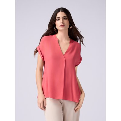 CHEMISIER réalisé en viscose crêpe fluide OLTRE