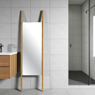 Miroir sur pieds en bois clair - style épuré, 170 cm IENA PIER IMPORT