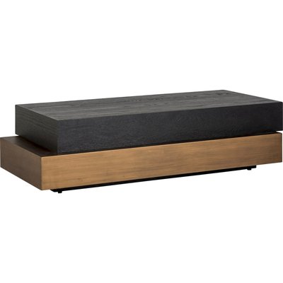Table basse rectangulaire en bois, Cambon RECOLLECTION