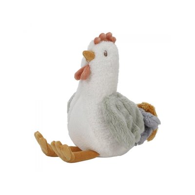 Peluche poule - Little Farm - 17 cm LITTLE DUTCH