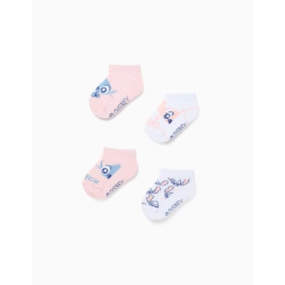 Lot De 5 Chaussettes Bébé Fille Hautes Genou - Coton élastique Avec Nœud Papillon - 0-3 Ans - Multi-couleurs