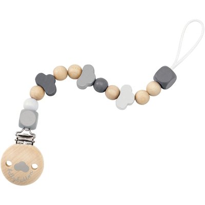 Attache-tétine nuages gris SELECTA