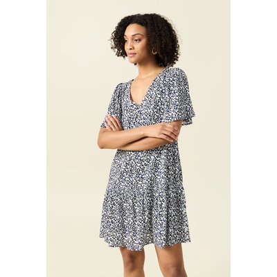Robe évasée manches courtes BONOBO