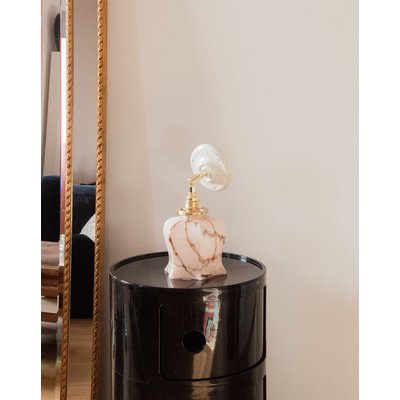 Applique en verre Suzette N°51 - Bon état DEBONGOUT