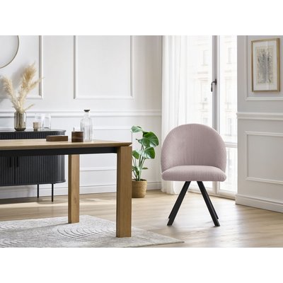 Chaise velours côtelé, LALIE BOBOCHIC