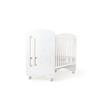Lit Bébé 60x120 Lovely Blanc INTERBABY