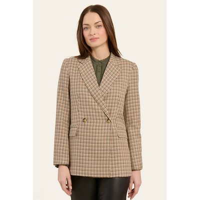 Blazer large Prince de Galles EBAVITA NAF NAF