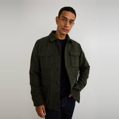 Veste en laine MONOPRIX