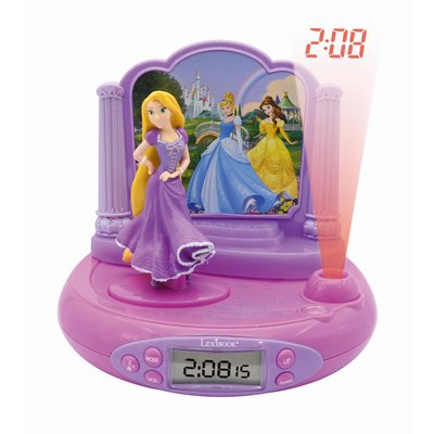 Réveil Projecteur Disney Princesses Raiponce LEXIBOOK