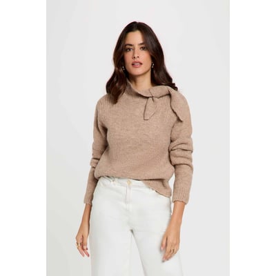 Pull col montant MORGAN