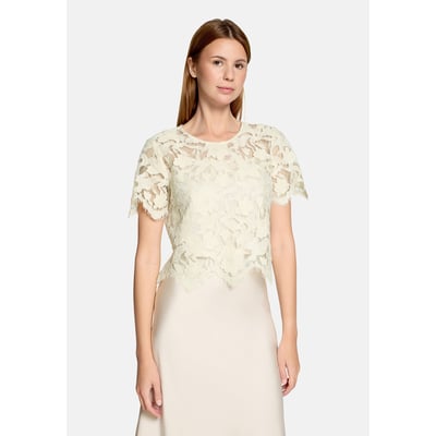 Top en dentelle manches courtes VERA MONT