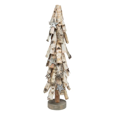Sapin H54 cm bois FEERIC LIGHTS & CHRISTMAS