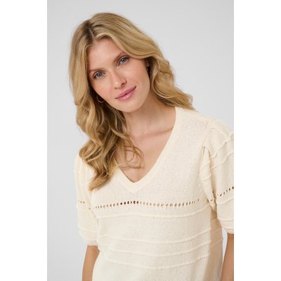 Pullover tricoté CRPoppi CREAM