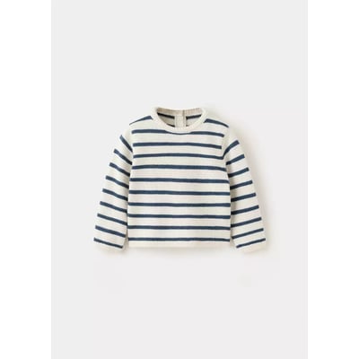 Pull-over en maille à rayures MANGO BABY