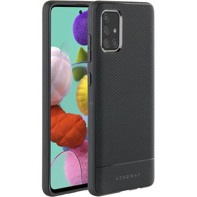 Coque Samsung A51 4G Souple noir ADEQWAT