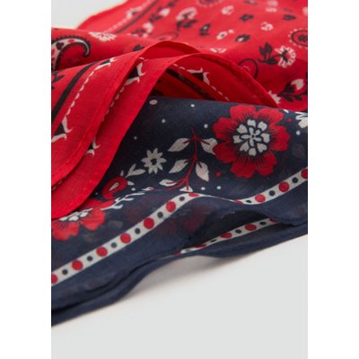Lot 2 foulards imprimés MANGO